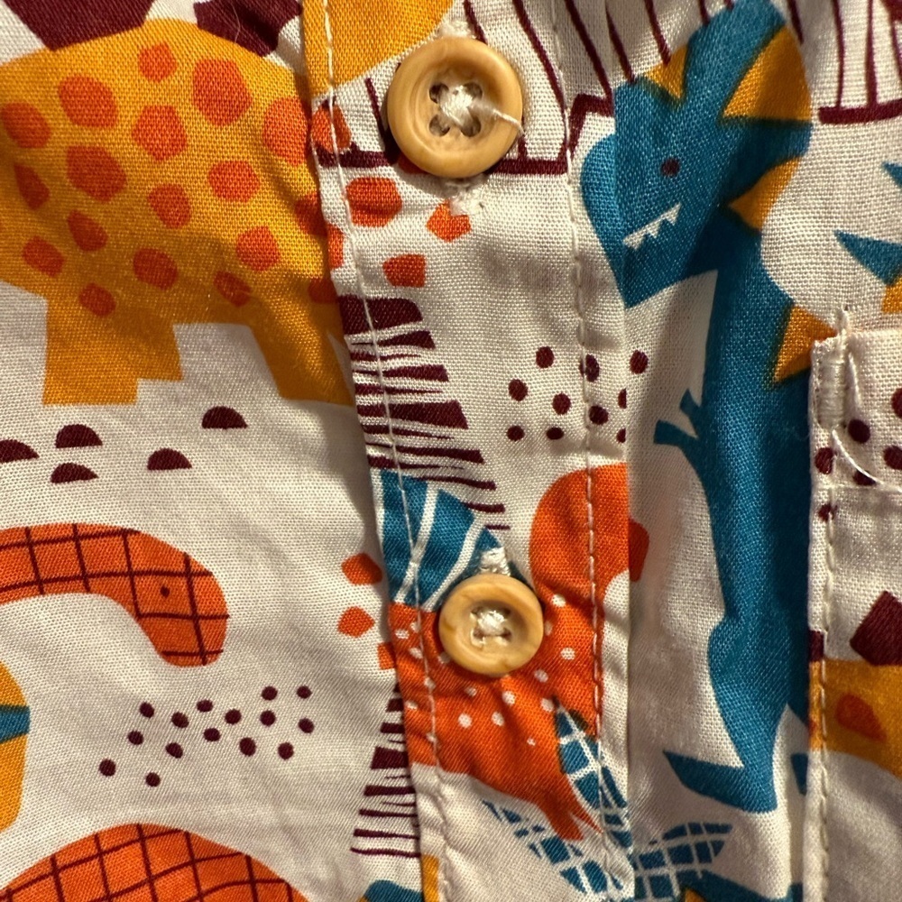Mick Mack Dinosaur Print Baby Outfit - Picture 4 of 4